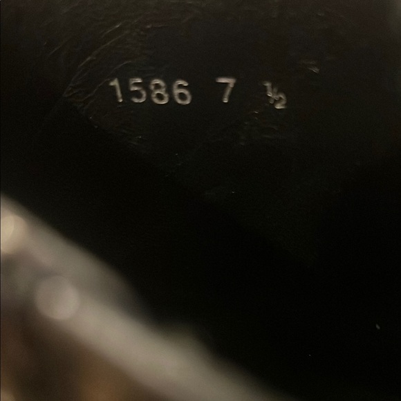 Prada Men's Black Leather Side Zipper Ankle Boots GUC! - Picture 8 of 16